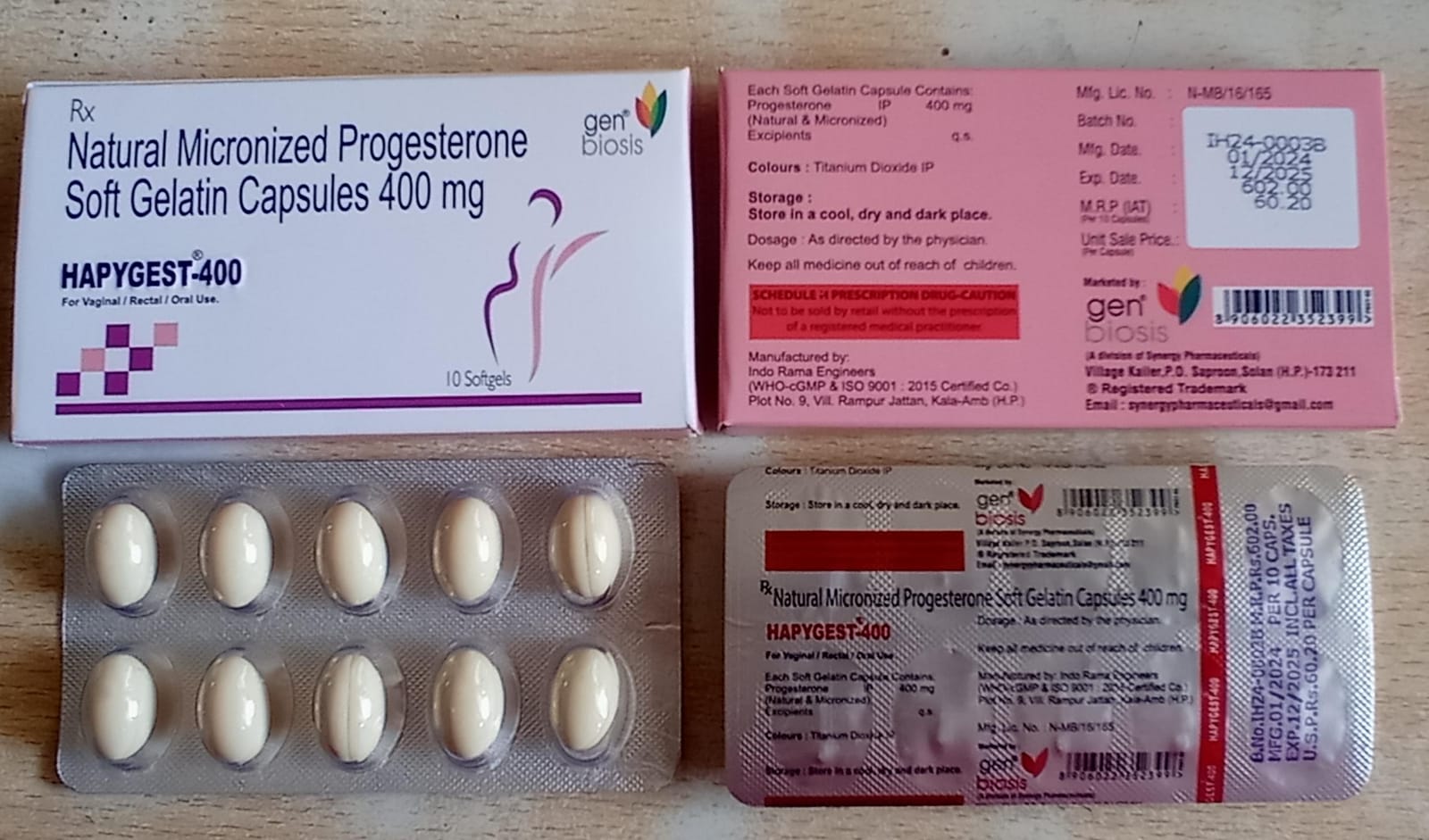 Hapygest 400 Softgels